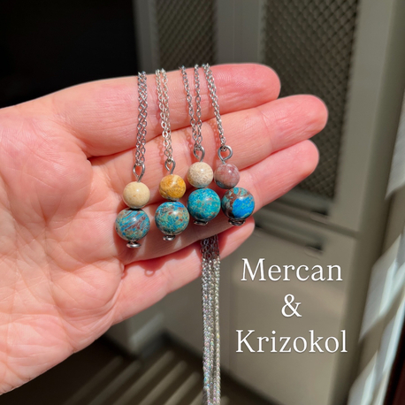 Mercan ve Krizokol Kolyeler 
