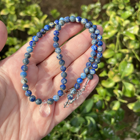 Lapis Lazuli ve Necef Kolye 