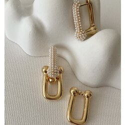 Hardwear inci küpe gold