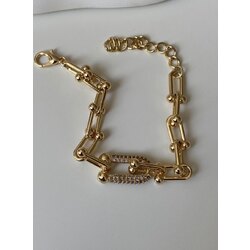 Tiffany zirkon charm bileklik