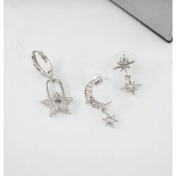 Ay yıldız silver 3’lü set