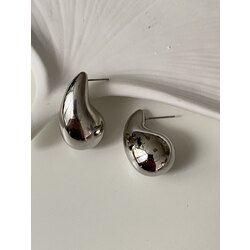 Silver damla küpe 