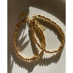 Dorika charm  gold bileklik 