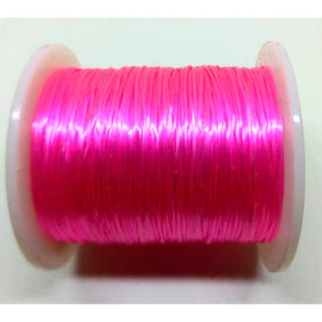 Renkli Lastik Misina 0.8mm Pembe