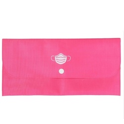 Pembe Maske Koruma Çantası