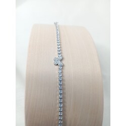 B1032 Kelebekli Su Yolu Bileklik Silver