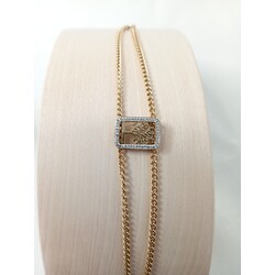 B1031 Ağaç Bileklik Gold 