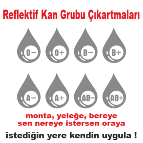 Karanlıkta Parlayan Tekstil Etiketi / Sticker
