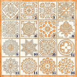 JJ-Ş001 Delikli Şablon