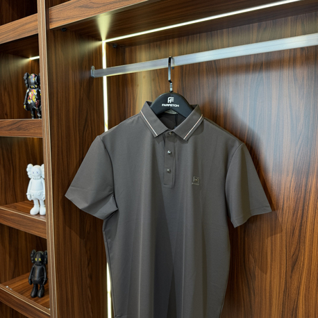 Burberry Premium Pamuk Polo Yaka İthal Tshirt T-1