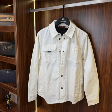 Gucci Premium Erkek Kot Ceket T-1