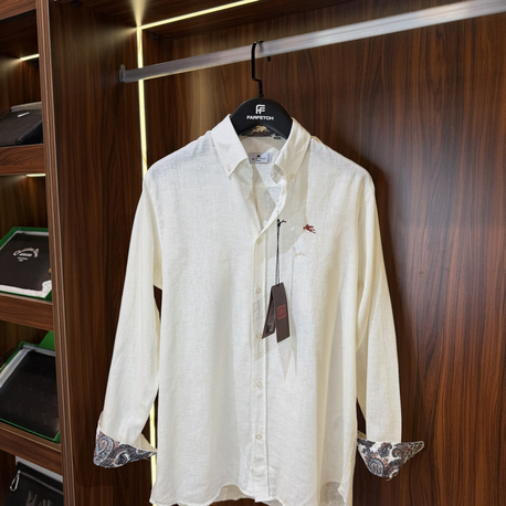 ETRO Premium Keten Gömlek T-1