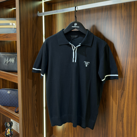 Prada Polo Yaka Premium Triko Tshirt T-1