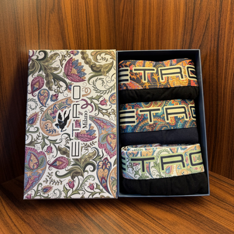 Etro Premium Pamuk Boxer T-1