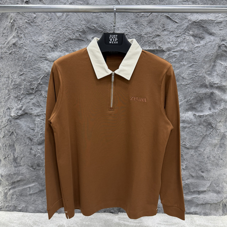 Zegna Yarım Fermuarlı Sweatshirt