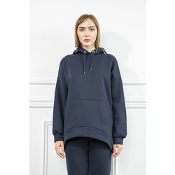 Füme basic boyfriend hoodie
