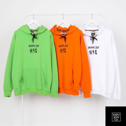 Brooklyn Baskılı Unisex Hoodie