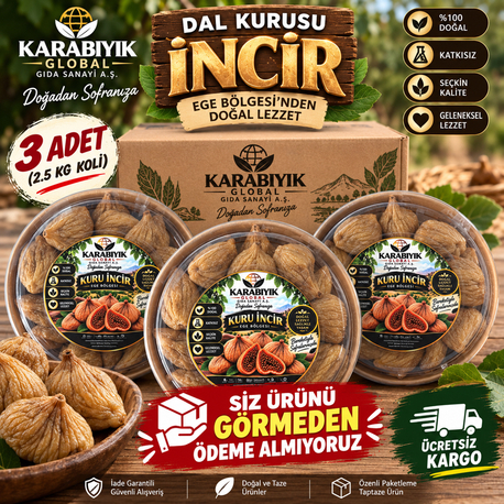 2.5 KG İRİ BOY İNCİR 