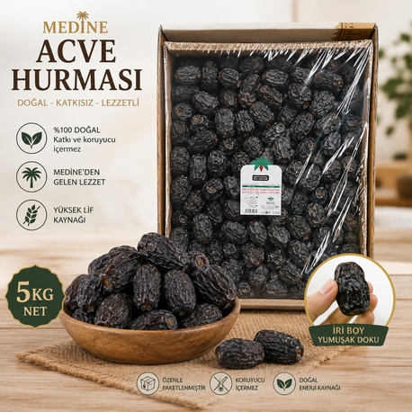 MEDİNE ACVE HURMASI 5 KG 