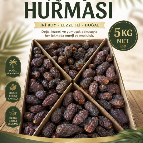 İRİ BOY KUDÜS HURMA 5 KG 