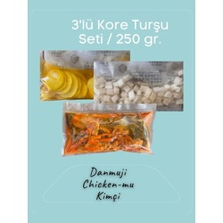 250 gr. 3’lü Set