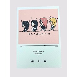 BlackPink Motto Kartı Kartpostal
