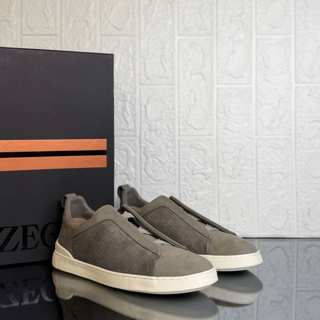 Zegna Crocodile Triple Stitch