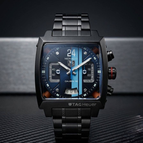 S1 TAG Heuer Monaco Twenty Four Calibre 36 Black Edition