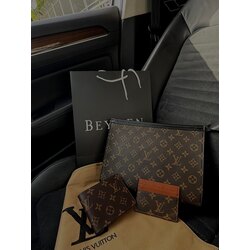 Lv Clutch Cüzdan Kartlık