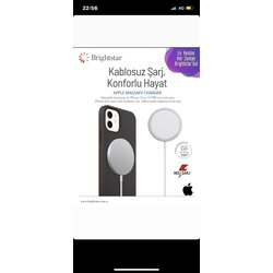 İPHONE KABLOSUZ ŞARJ 