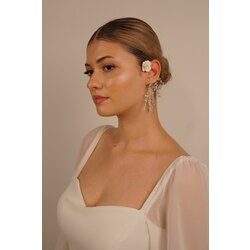 ÇİÇEKLİ EARCUFF