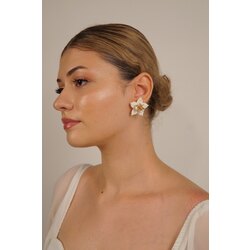 MANOLYA ÇİÇEK KÜPE