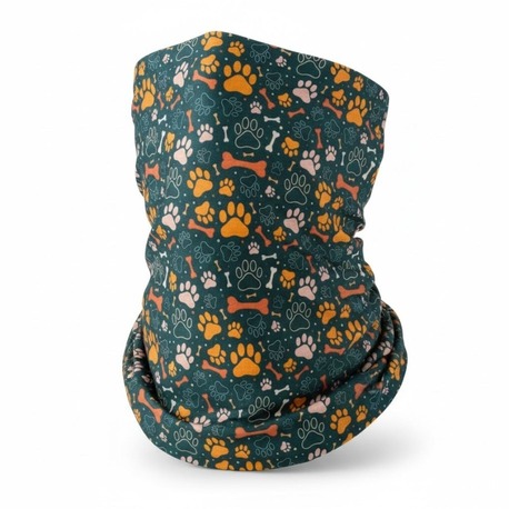 Pati Desenli Çok Amaçlı Bandana Buff –Boyunluk 
