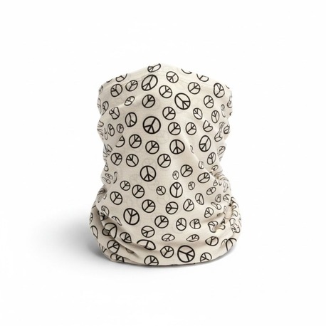 Barış Sembolü Desenli Çok Amaçlı Bandana Buff  Boyunluk 