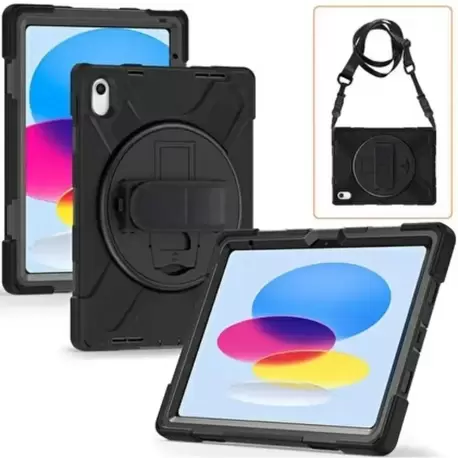 İpad 10.9 Askılı Stantlı Tank Tablet Kılıf