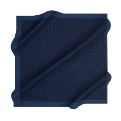 1090500 AKER ELEGANCE MONOGRAM EŞARP 921(LACİVERT)