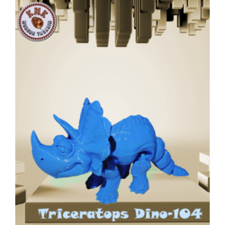 TRİCERATOPS DİNZOR MODELİ 3D BASKI... 
