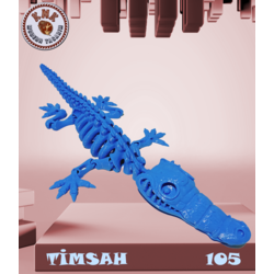 TİMSAH MODELİ 3D BASKI