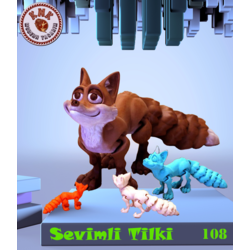 SEVİMLİ TİLKİ 3D MODEL