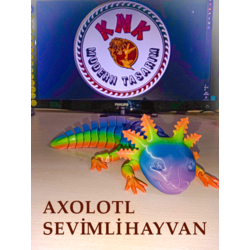 AXOLOTL SEVİMLİ OYUNCAK 3D MODEL