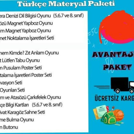 Türkçe Materyal Paketi