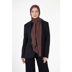 Bambu Kraş Şal Koyu Gül kurusu