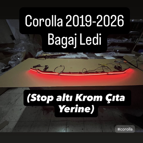Corolla 2019-2026 Bagaj Kayar Ledi