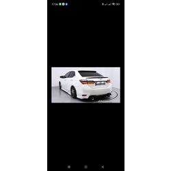Corolla 2013 2018 Body Kit 3 lü Set Kar Beyaz