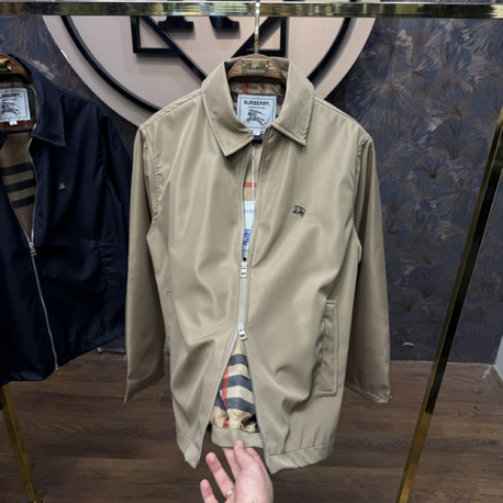 PREMIUM BURBERRY ASTAR DETAYLI MEVSİMLİK MONT(BEJ)