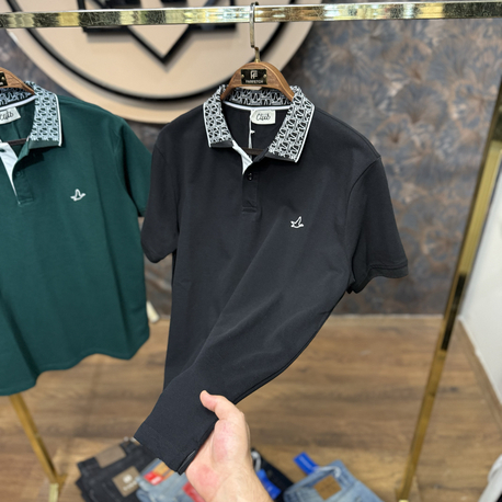 PREMIUM BYM POLO YAKA T-SHIRT (SİYAH)
