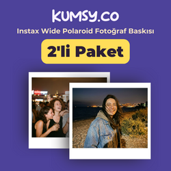 Instax Wide Polaroid Fotoğraf Baskısı (2 adet)