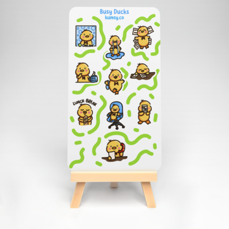 Busy Ducks Sticker Pack