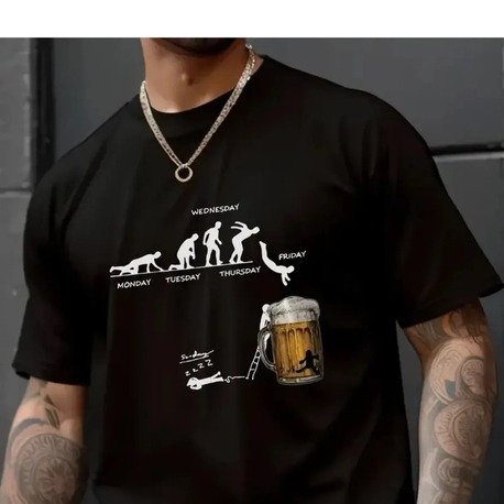 qubo Unisex Oversize Baskılı Pamuklu Bisiklet Yaka Kısa Kollu T-shirt