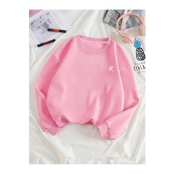  Baskılı Unisex Oversize Bisiklet Yaka 